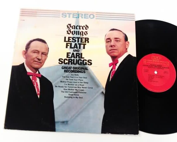 LP - LESTER FLATT AND EARL SCRUGGS - SACRED SONGS