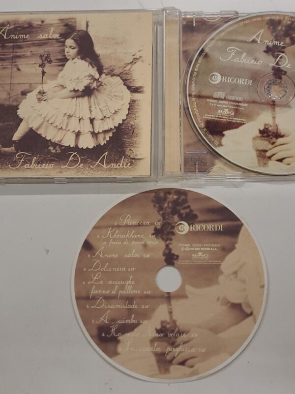 CD - Fabrizio De Andre' - Anime Salve