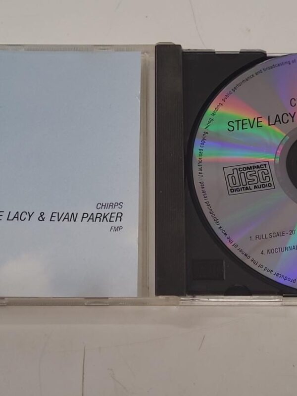 CD - Steve Lacy & Evan Parker - Chirps