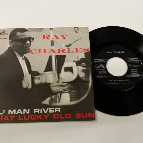 45 GIRI VINYL - RAY CHARLES - I'M A FOOL TO CARE - LOVE'S GONNA LIVE HERE