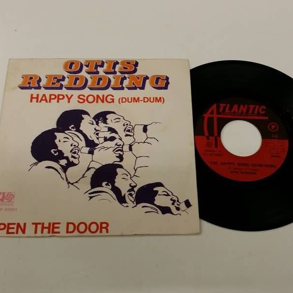 45 GIRI VINYL - OTIS REDDING - HAPPY SONG - OPEN THE DOOR