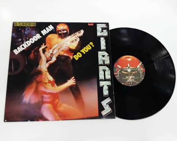 VINYL MAXI SINGLE - GIANTS - BACKDOOR MAN - DO YOU