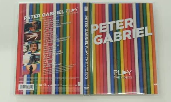 DVD - PETER GABRIEL - PLAY THE VIDEOS