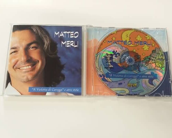 CD - MATTEO MERLI - A VIOLETTA DI CAROGGI E ALTRE STOIE