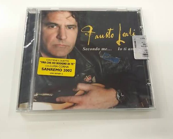 CD - FAUSTO LEALI - SECONDO ME IO TI AMO