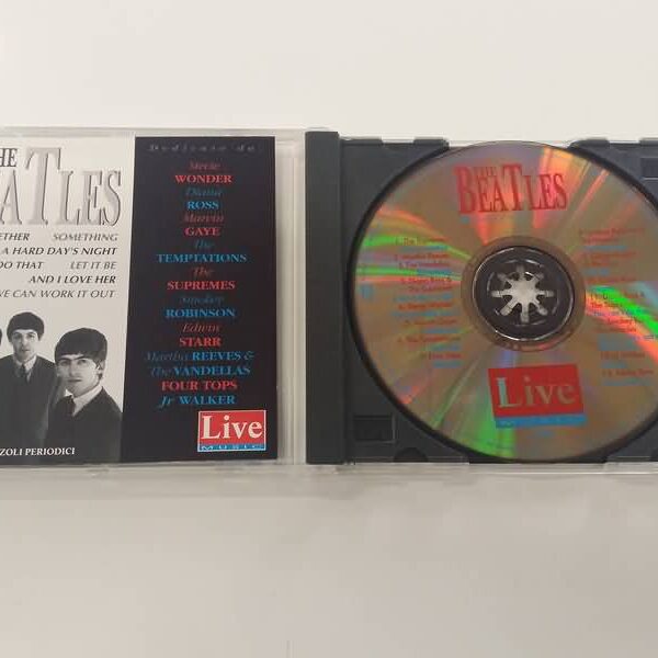 CD - THE BEATLES - LIVE MUSIC
