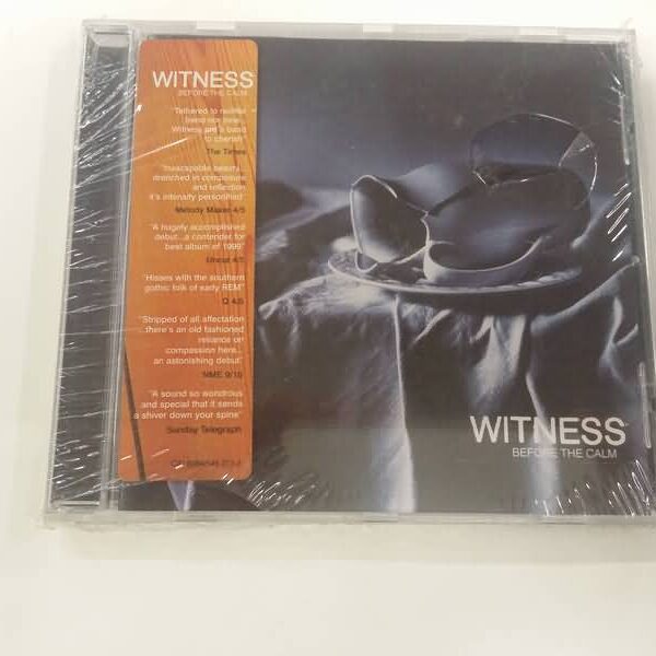 CD - WITNESS - BEFORE THE CALM