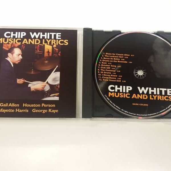CD - CHIP WHITE MUSIC AND LYRICS - DARK COLORS