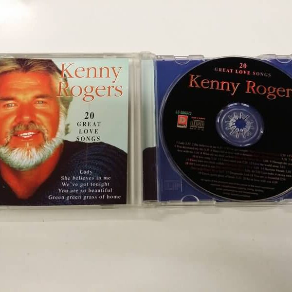 CD - KENNY ROGERS - 20 GREAT LOVE SONGS