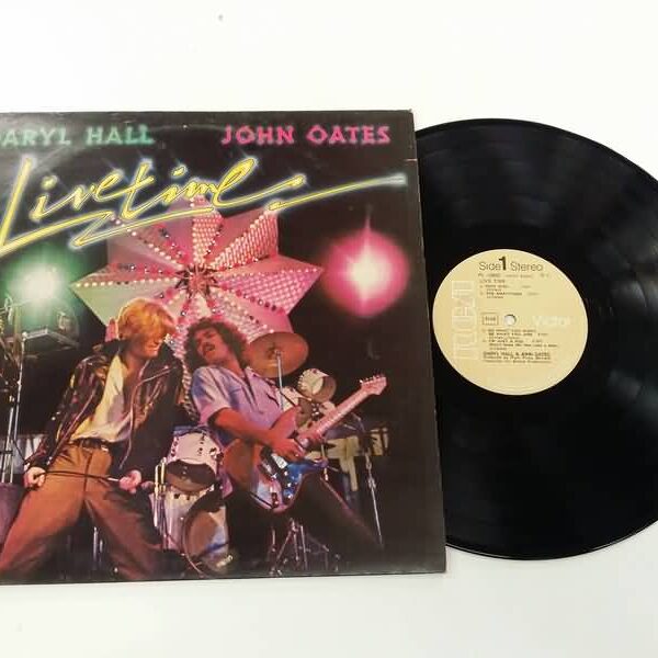 LP - DARYL HALL & JOHN OATES - LIVE TIME