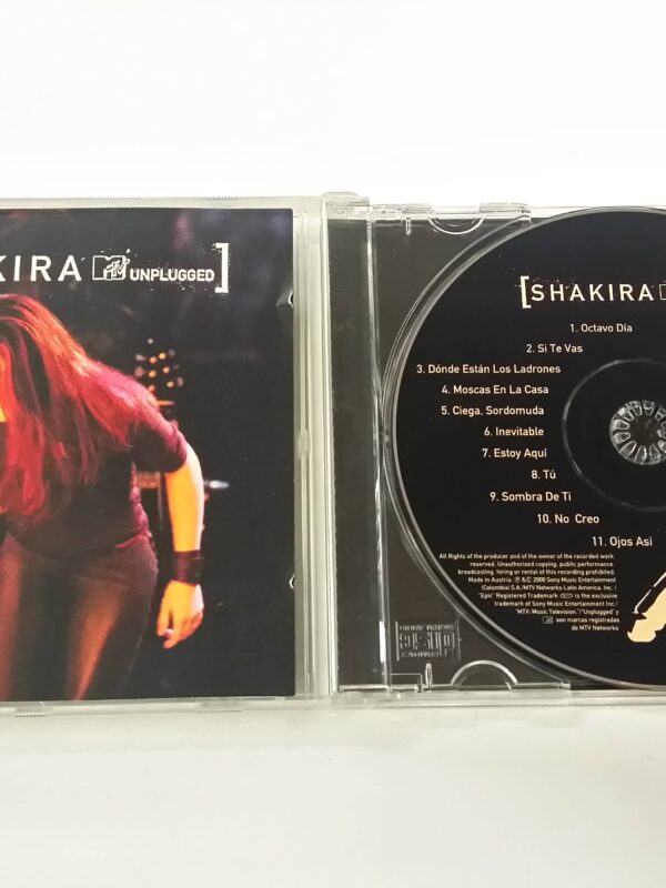 CD - SHAKIRA - MTV UNPLUGGED