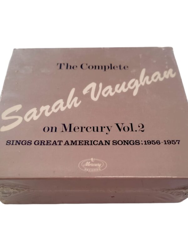 CD - Sarah Vaughan - The Complete Sarah Vaughan On Mercury Vol. 2 - Sings Great American Songs; 1956-1957