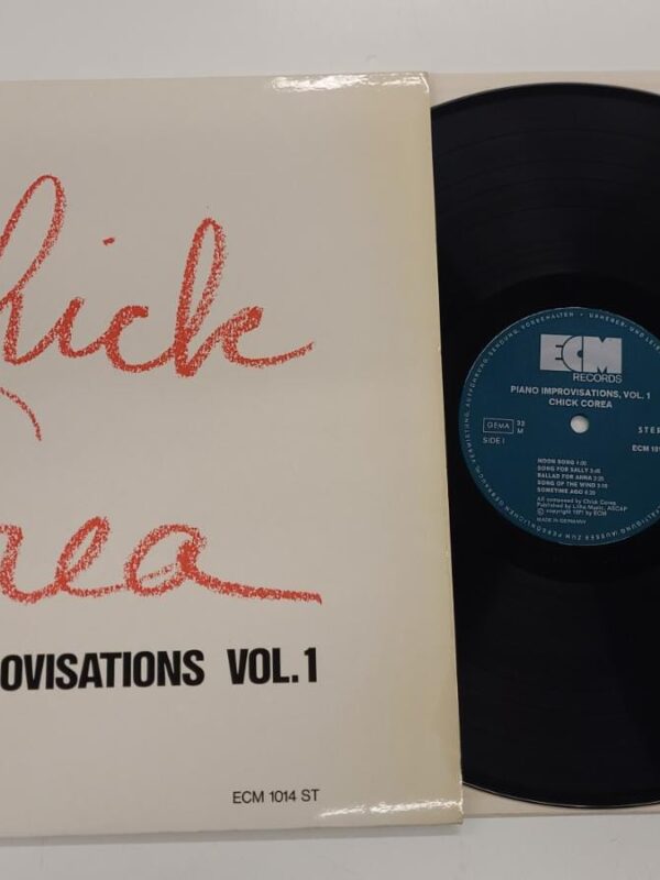 LP - Chick Corea - Piano Improvisations Vol. 1