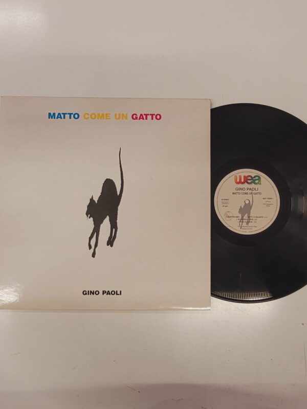 LP - Gino Paoli - Matto Come Un Gatto
