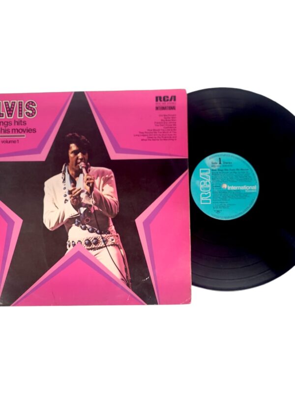 LP - Elvis Presley - Elvis Sings Hits From His Movies - Volume 1