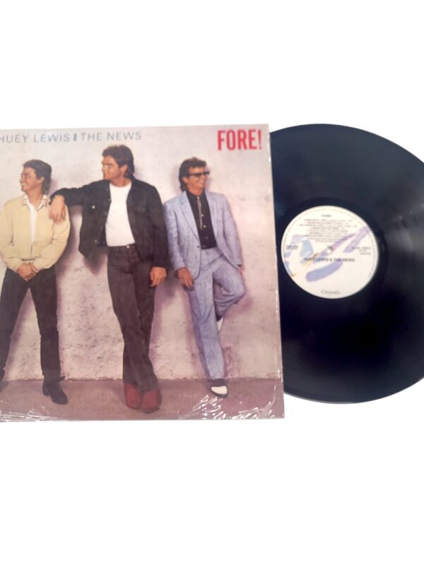 LP - Huey Lewis & The News - Fore!