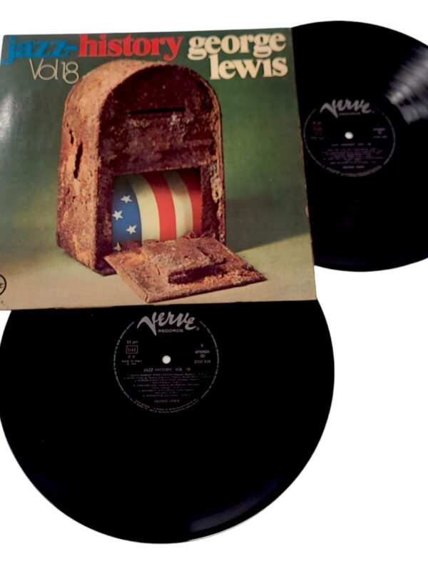 LP - George Lewis - Jazz-History Vol. 18