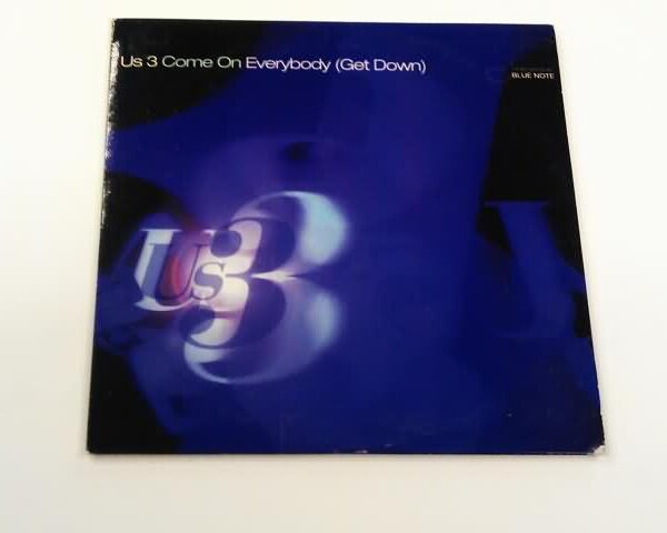 CD SINGLE - US 3 - COME ON EVERYBODY (GET DOWN) - PROMO 2 TRACKS