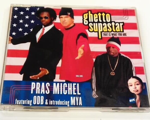 CD SINGLE - PRAS MICHEL - GHETTO SUPASTAR