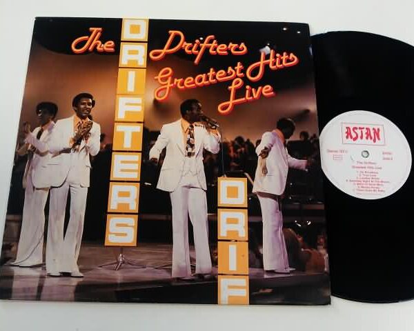 LP - THE DRIFTERS - GREATEST HITS LIVE