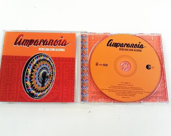 CD - AMPARANOIA - REBELDIA CON ALEGRIA