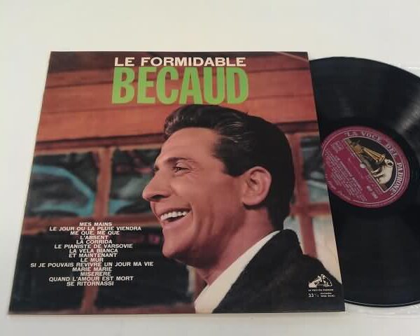 LP - GILBERT BECAUD - LE FORMIDABLE BECAUD