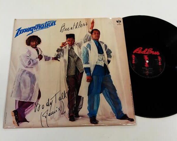 VINYL MAXI SINGLE - IMAGINATION - BREATHLESS