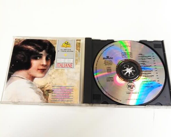 CD - G. BECHI F.TAGLIAVINI - CELEBRI MELODIE ITALIANE