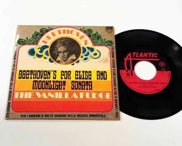 45 GIRI VINYL - VANILLA FUDGE - BEETHOVEN 'S FOR ELISE AND MOONLIGHT SONATA