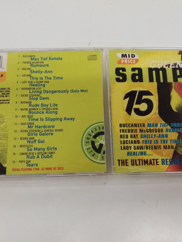 CD - VARIOUS - GREENSLEEVES SAMPLER 15 REGGAE