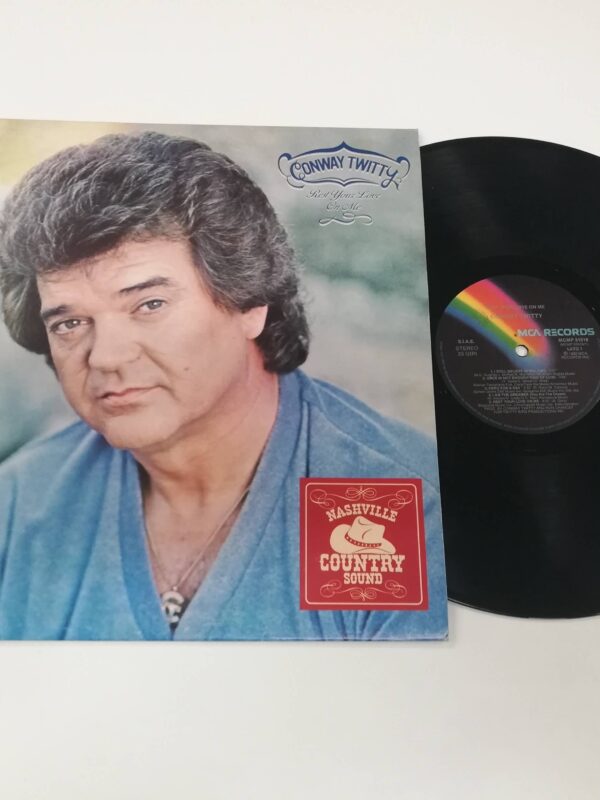 LP - CONWAY TWITTY - REST YOUR LOVE ON ME