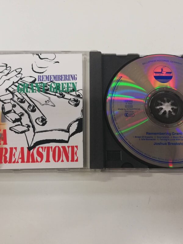 CD - JOSHUA BREAKSTONE - REMEMBERING GRANT GREEN