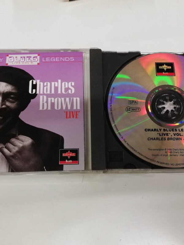 CD - CHARLES BROWN - LIVE