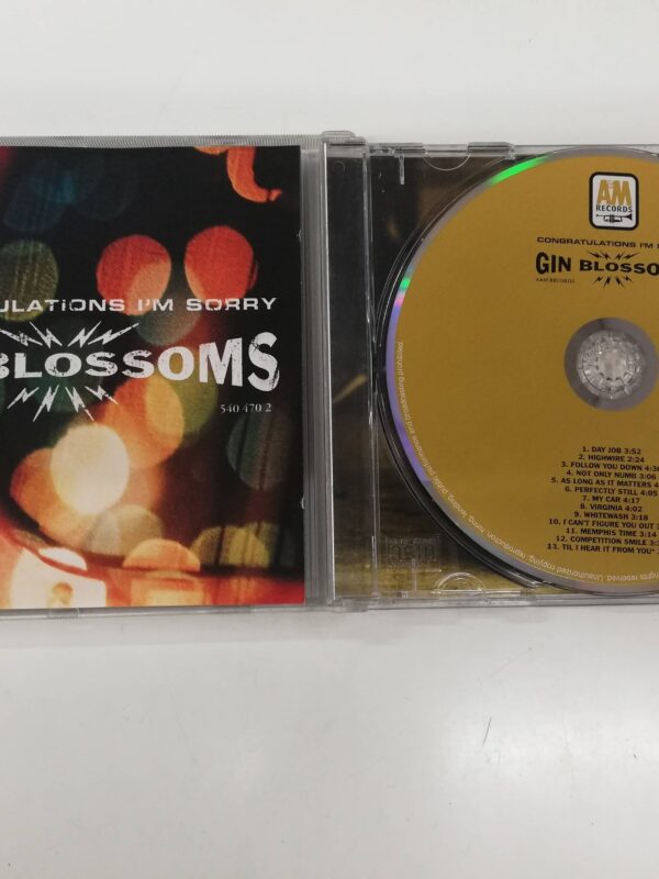 CD - Gin Blossoms - Congratulations I'm Sorry