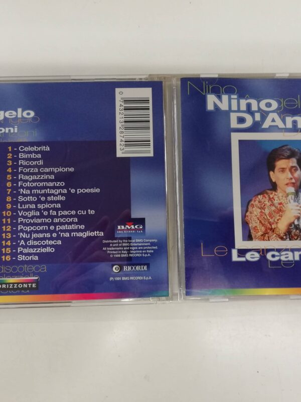 CD - NINO D'ANGELO - LE CANZONI