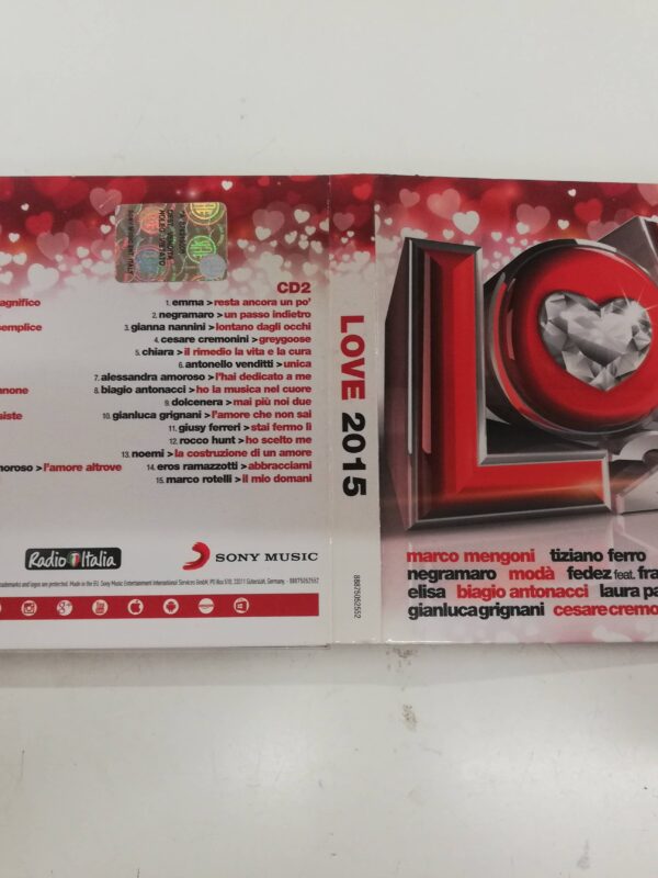 CD - Various - Love 2015