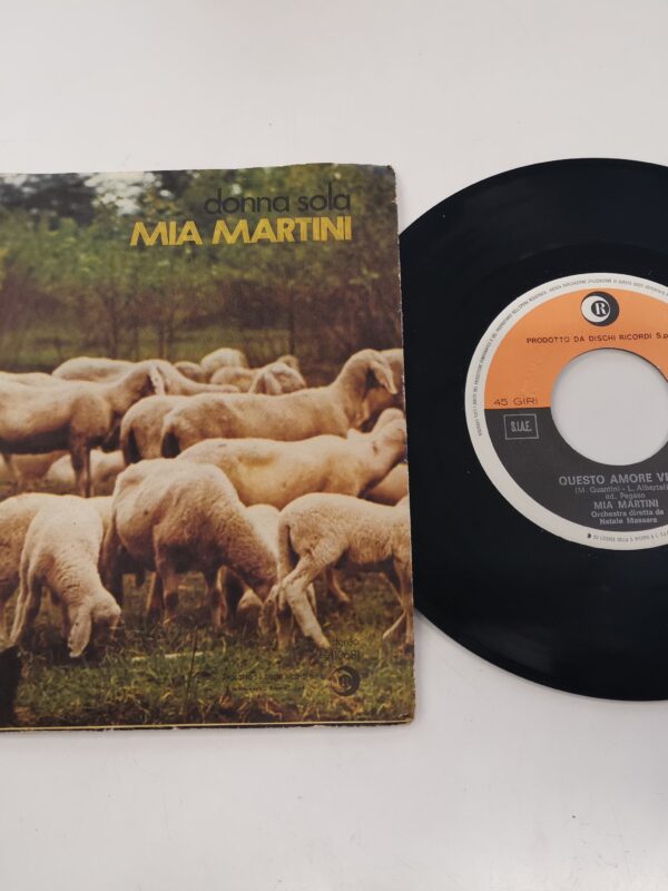 45 GIRI VINYL - Mia Martini - Donna Sola