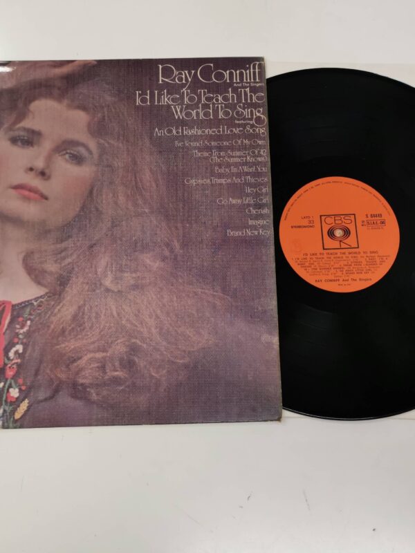 LP - Ray Conniff And The Singers - I'd Like To Teach The World To Sing