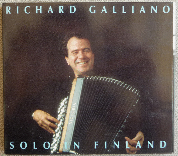 CD - Richard Galliano - Solo In Finland