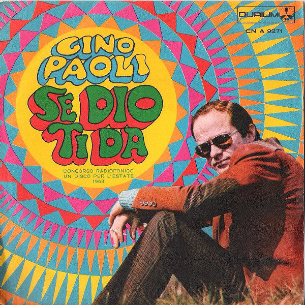 45 GIRI VINYL - Gino Paoli - Se Dio Ti Da