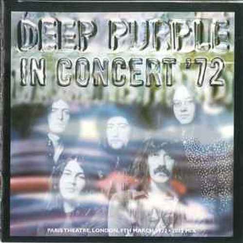 CD - Deep Purple - In Concert '72