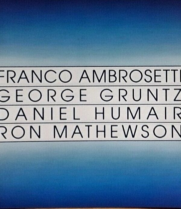 CD - Franco Ambrosetti, George Gruntz, Daniel Humair, Ron Mathewson - Qt