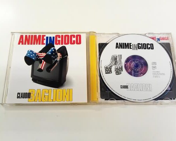 CD - CLAUDIO BAGLIONI - ANIME IN GIOCO