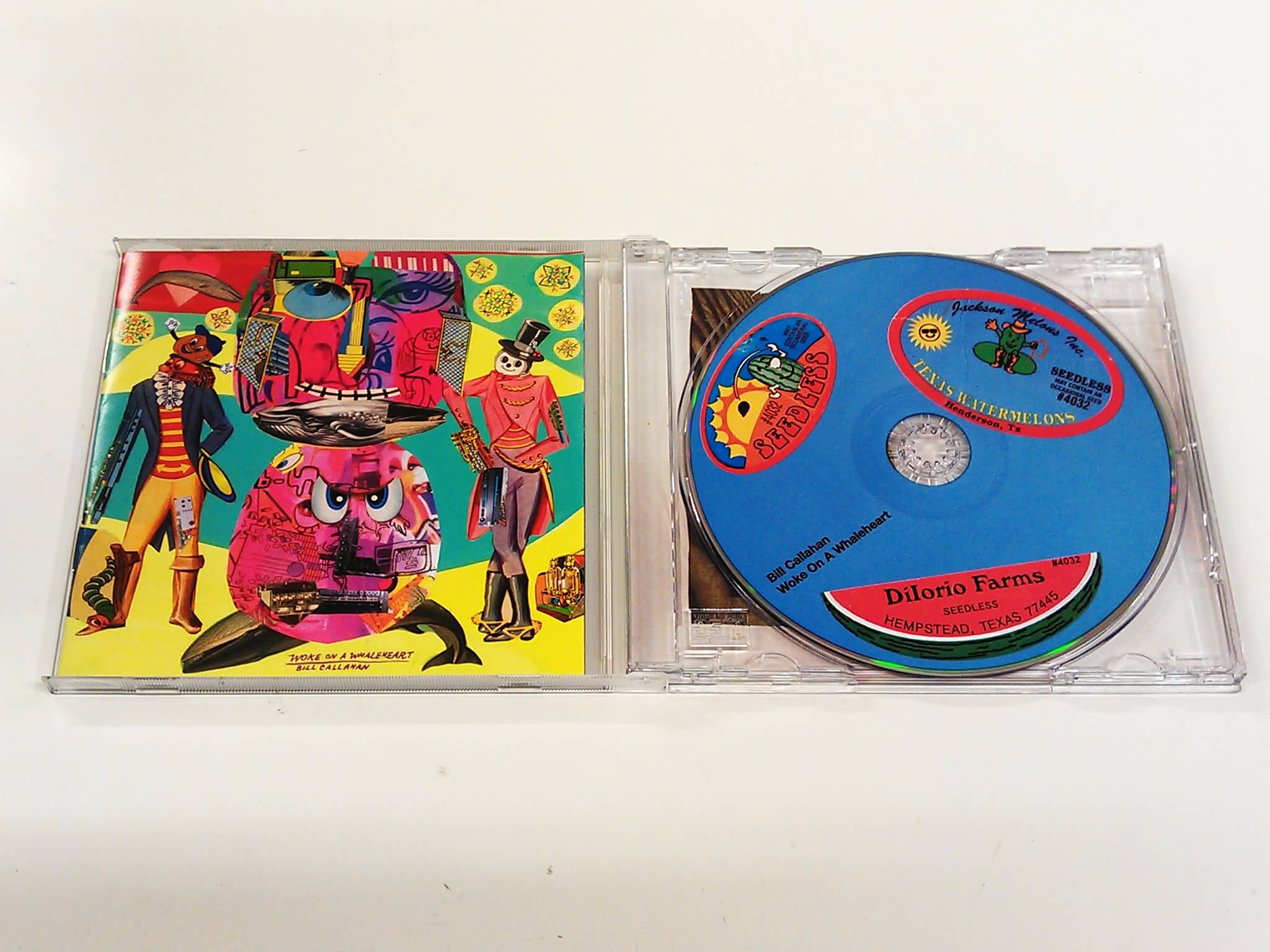 CD - BILL CALLAHAN - WOKE ON A WHALEHEART