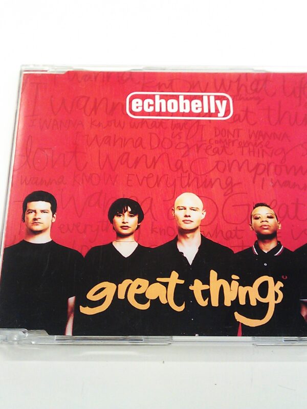 CD SINGLE - ECHOBELLY - GREAT THINGS - 4 TRACKS