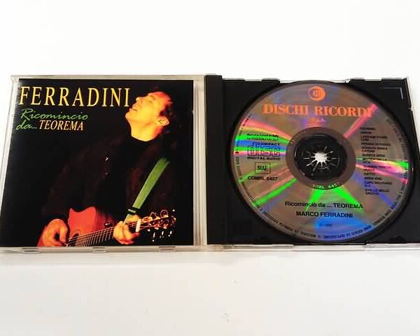 CD - MARCO FERRADINI - RICOMINCIO DA TEOREMA