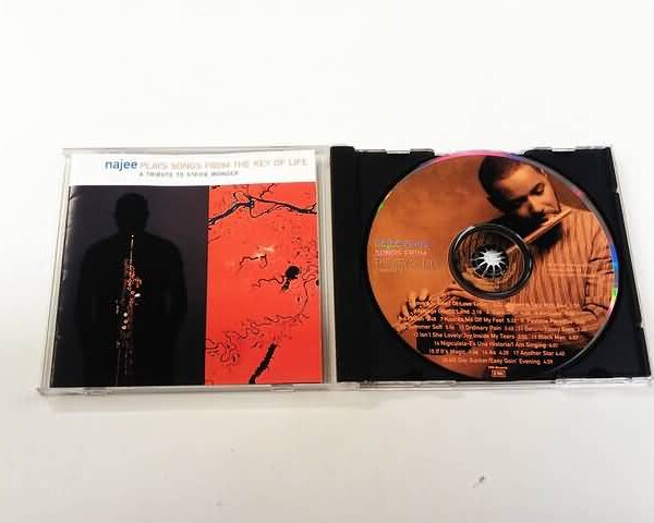 CD - NAJEE - PLAYS SONGS FROM THE KEY OF LIFE