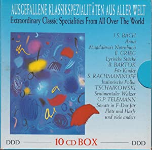 CD - Bach Grieg Bartok Rachmaninoff - Ausgefallene Klassikspezialitäten
