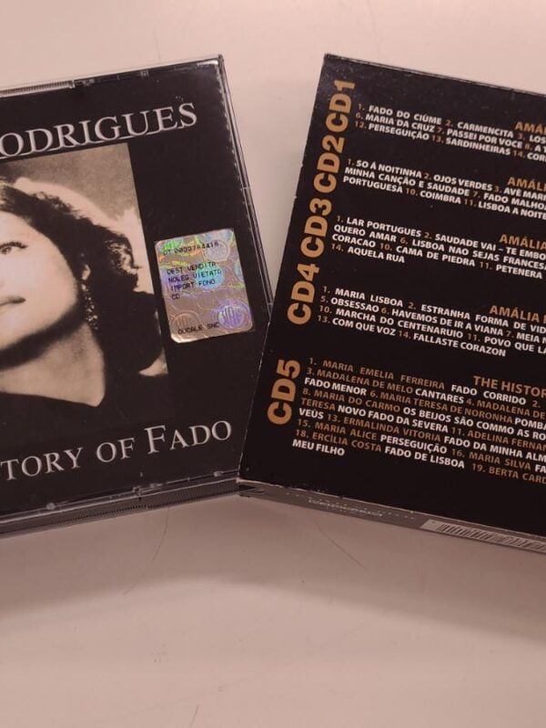 CD - Amália Rodrigues - Amália Rodrigues & The History Of Fado