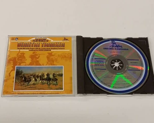 CD - LAURIE JOHNSON - WESTERN FILM WORLD OF DIMITRI JOHNSON
